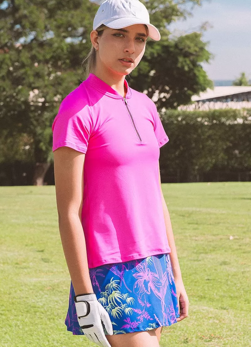 Online Drive Polo (Pink Power) Women Polos