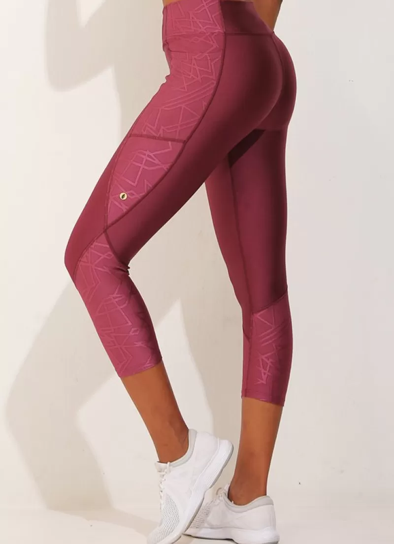 Online Power Capri (Geo Viena) Women Leggings & Capris