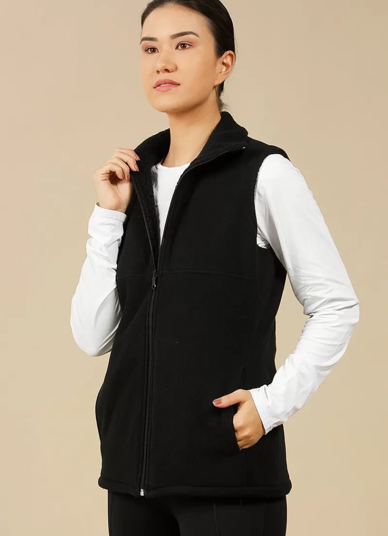 Outlet Sherpa Vest Women Jackets & Vests