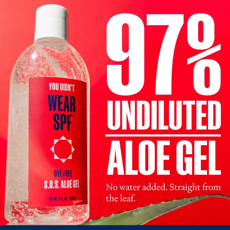 New S.O.S ALOE GEL Sunscreen | Pickleball Paddles And More