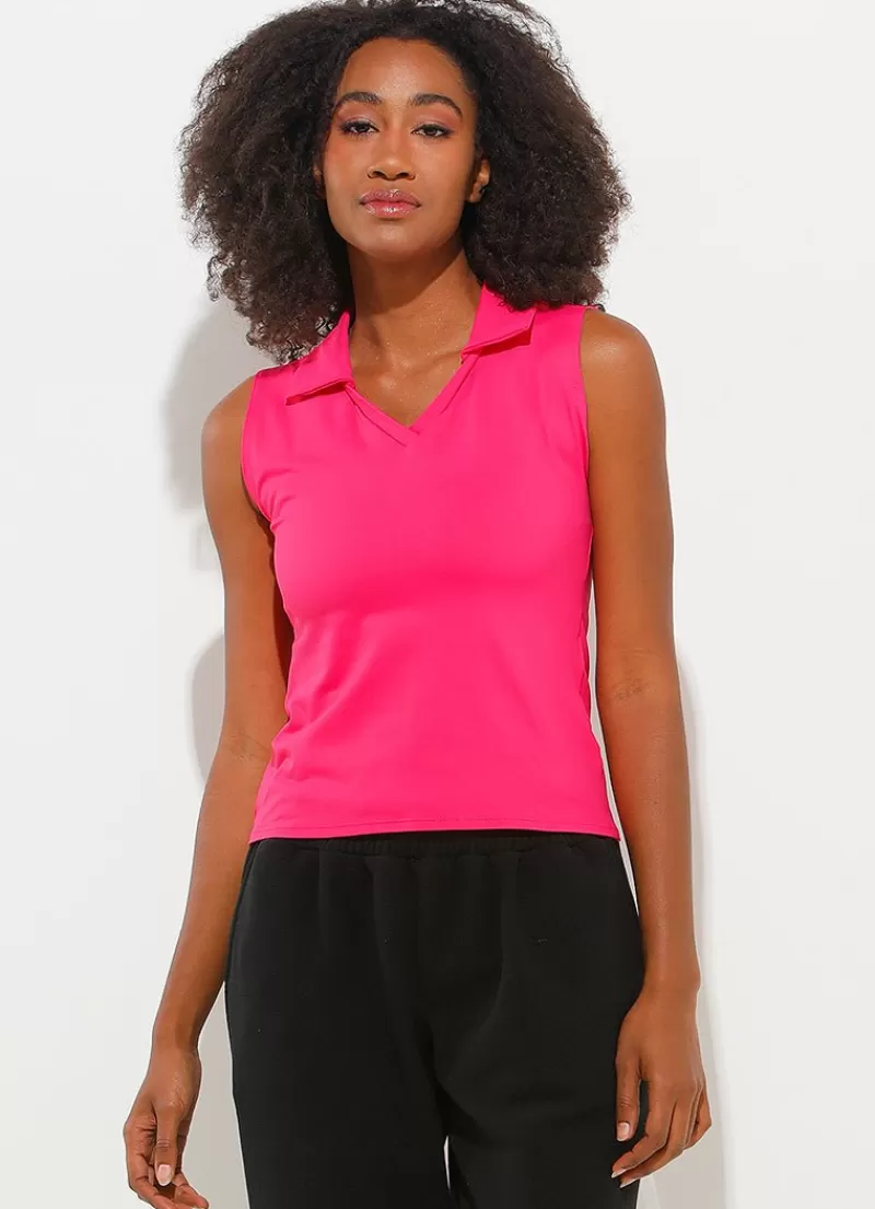 Online Sunshine Polo UPF 50+ Women Tank Tops | Polos